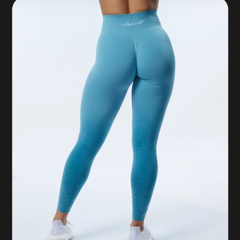 Alphalete amplify leggings ombre oceane